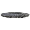 Weiler 4-1/2" Tiger Disc Abrasive Flap Disc, Conical (TY29), 120Z, 7/8" 50606